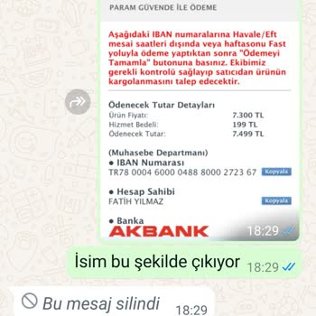 Sahibinden Yanıltıcı Link Ve Sahte Site Üzerinden Yaşadığım Mağduriyet