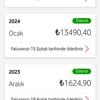Vodafone Faturası Yüksel Bedel Ödeme Sorunu