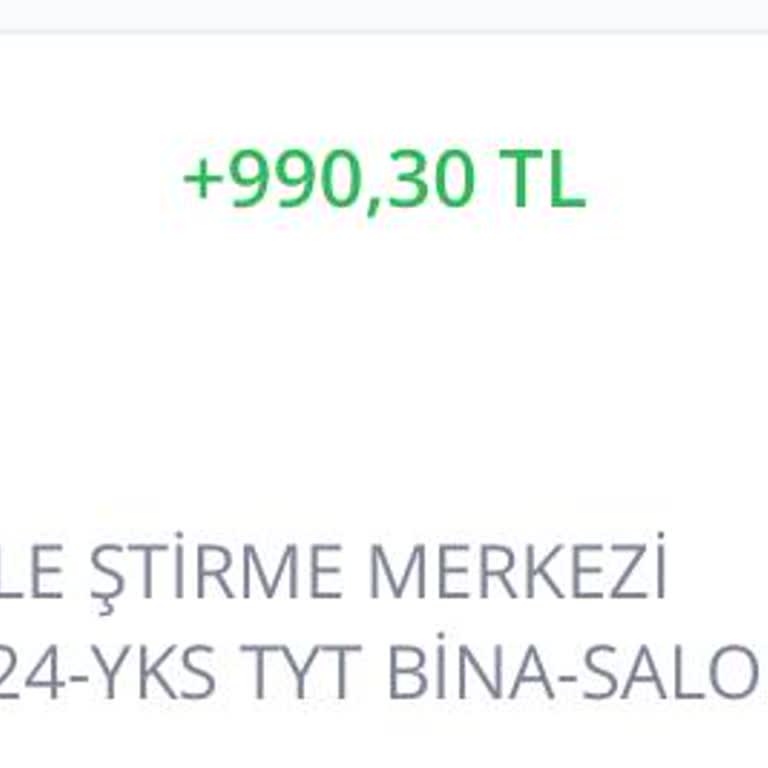 ÖSYM TYT Sınav Ücreti