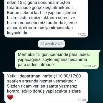 Kıyafet Sepeti fehlende Produkte, Rückerstattungsprobleme enttäuschen