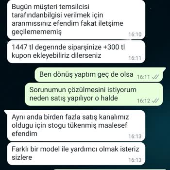 Kıyafet Sepeti fehlende Produkte, Rückerstattungsprobleme enttäuschen