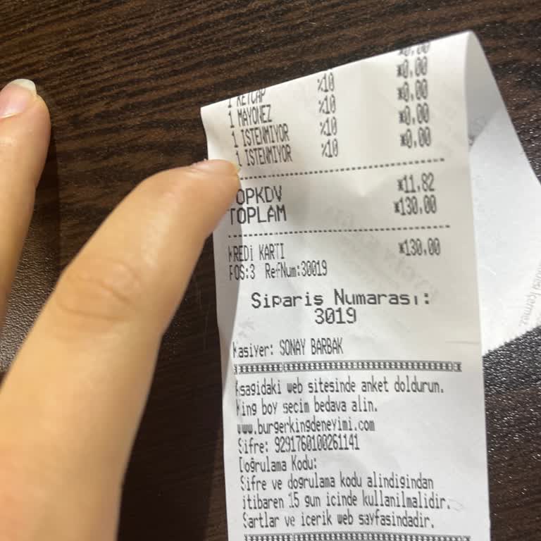 Burger King Tavır Davranış Hakkında