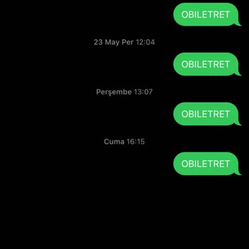 Obilet Yeter Artık Bıktım!