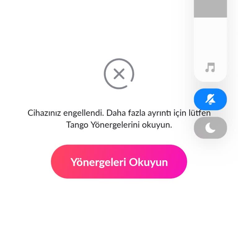 Tango Yayın Banı: Kuralları Bilmeden Mağdur Oldum, Lütfen Yardımcı Olun