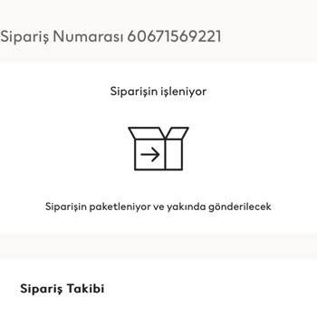 H&M İptal Edemedikleri Sipariş