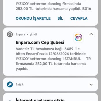 iyzico Hesabımdan İzinsiz Ve Habersiz Yapılan Çekimler Hakkında Şikayet