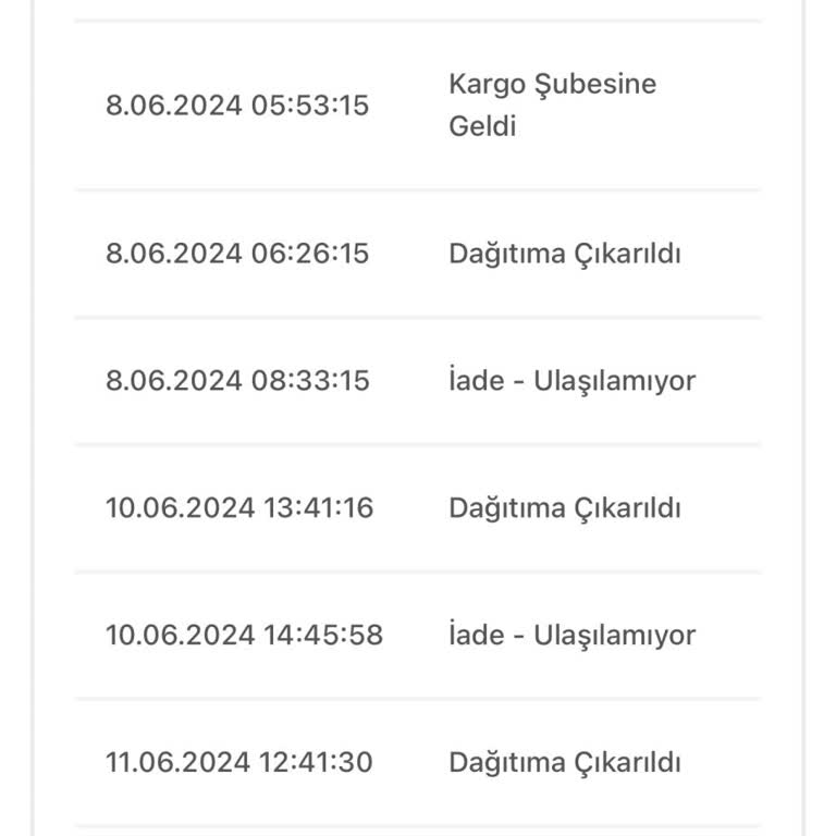 Bir Günde Kargo Kargo Şirketinin Israrla Kargoyu Ulaştırmaması