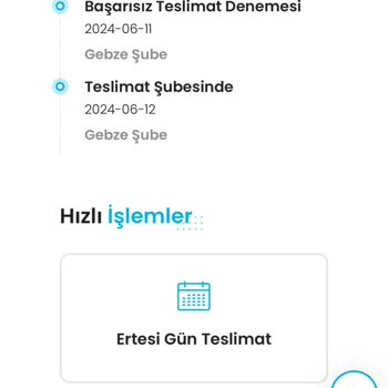 Kargoist Gebze Şube Zara Ürün Teslim Edilememe Sorunu