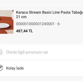 Karaca Züccaciye Karaca Eksik Ürününün Telafisini Yapamıyor