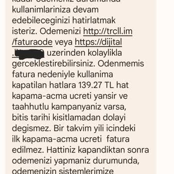 Turkcell Müşterilerini Mağdur Ediyor