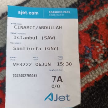 AJet (Anadolu Jet) Bavulumun Kayıp Olması Firma Tarafından Kayıp Oldu