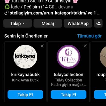 Stellagiyimco (Instagram) Stella Giyim Şikayet