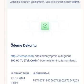 Viemor.com Sipariş Hala Gelmedi Kargo Şikayetçiyim
