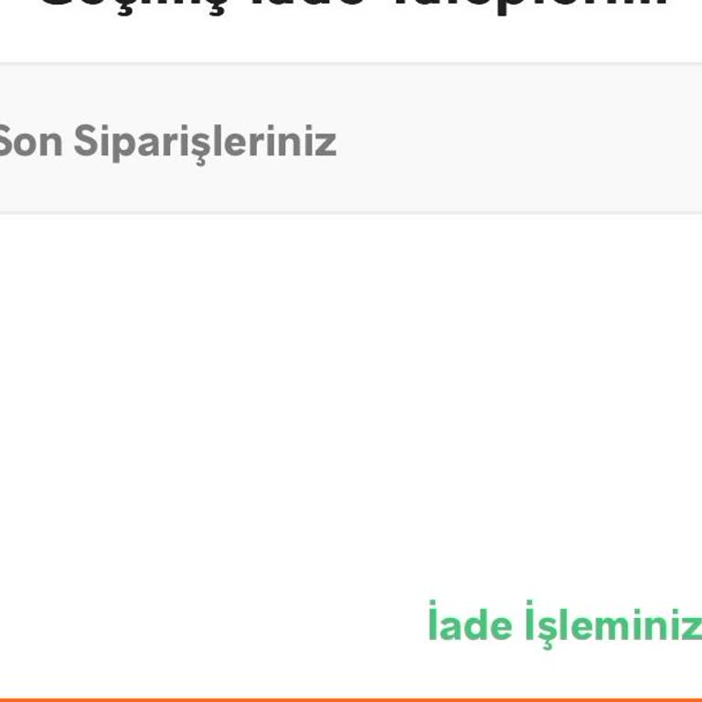 Modanisa Uzatılan İade Süreci