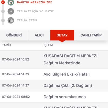 KARGOMsende Siparişimde Yaşanan Sorunlar Ve Çözüm Beklentim