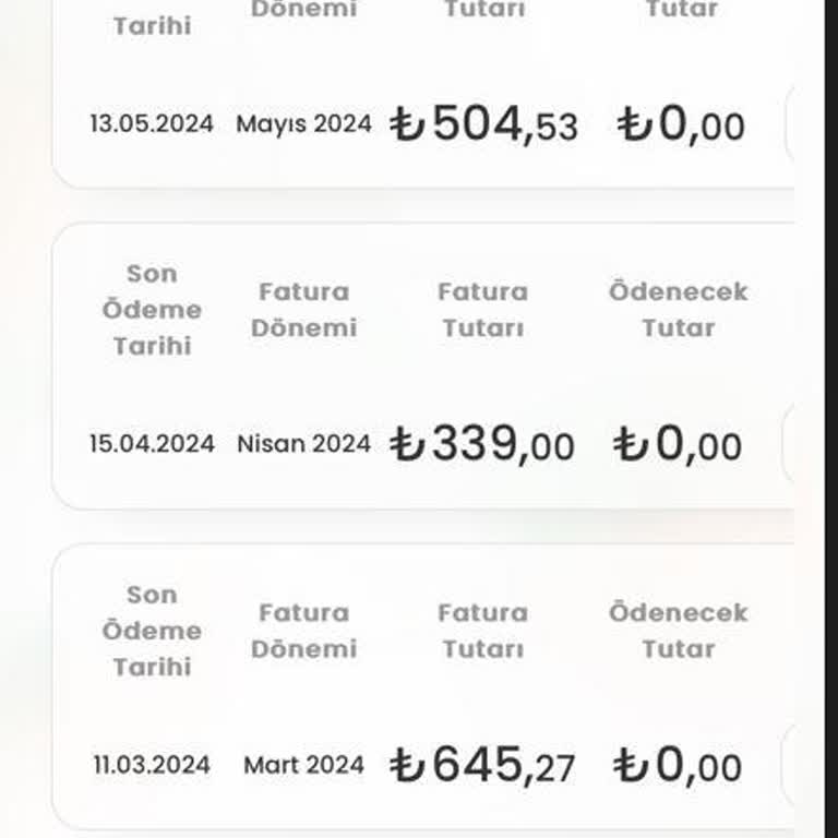 D-Smart Sözleşme Dışı Fatura Tutarı Yansıtma