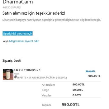 Dharmacaim Siparişim Teslim Edilmedi!