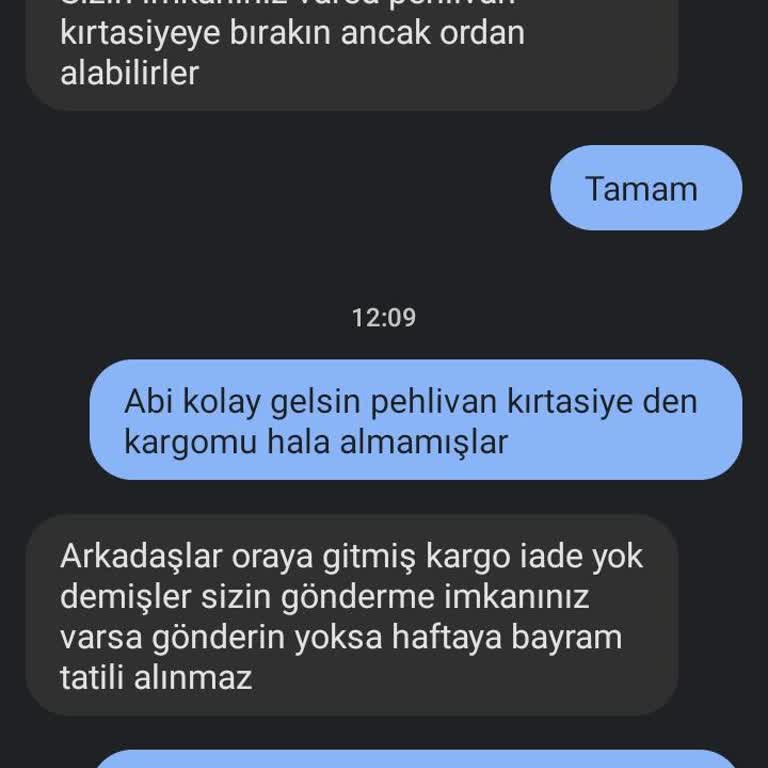 Sürat Kargo İade Kargomu Almıyorlar