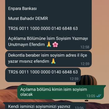 QNB Finansbank Yanlış Kişiye Gönderilen Paranın İadesi Talebi
