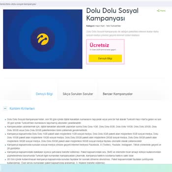 Turkcell Kampanya Kullanım Hakkım Engelleniyor