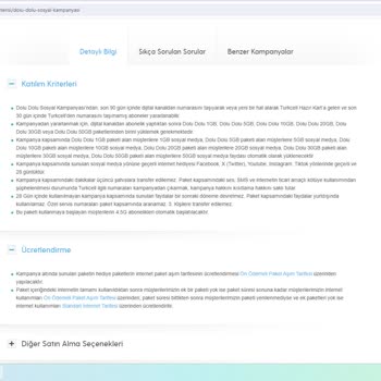 Turkcell Kampanya Kullanım Hakkım Engelleniyor