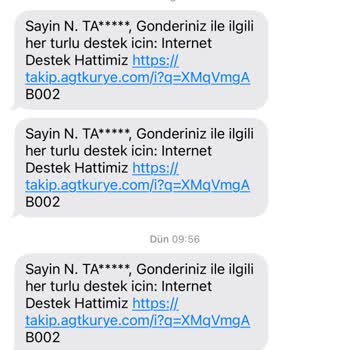 AGT Kurye'nin 3 Haftadır Teslim Edilmeyen Kredi Kartı Mağduriyeti