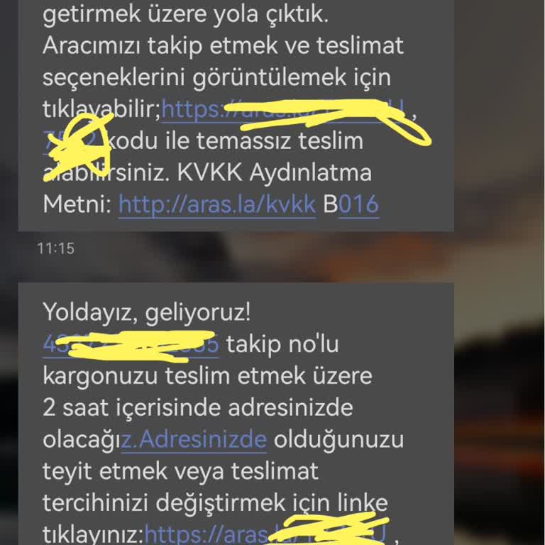 Aras Kargo Kargomu Getirmiyor Yalan Beyanda Bulunuyor