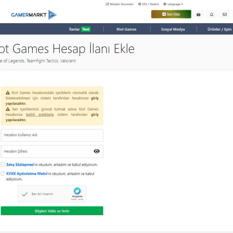 GamerMarkt Üyelik Kısıtlandı Kısıtlamamı Açın