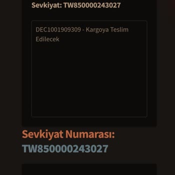 Decathlon Sipariş Vermiş Olduğum Ürüne Ulaşamıyorum