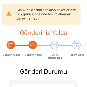 Aras Kargo Trendyol Gel Al Noktasına Kargoyu Vermiyor