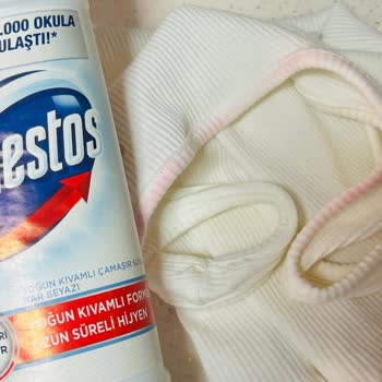 Domestos Stain Remover Turned My White Shirt Pink