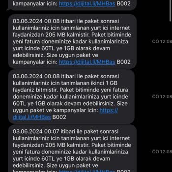 Turkcell Yanlış Faturalandırma Ve Mesaj Yağmuru: Kullanılmayan İnternet Paketleri