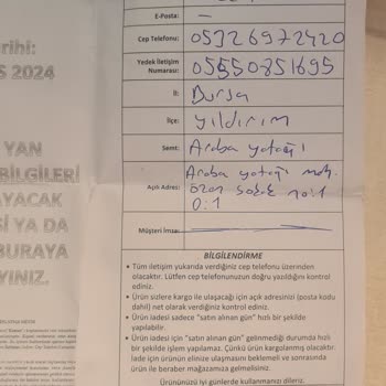 A101 Ürün Teslim Edilmiyor