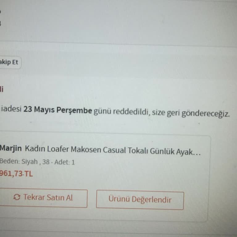 Trendyol İade Kargolarımı Kaybetti