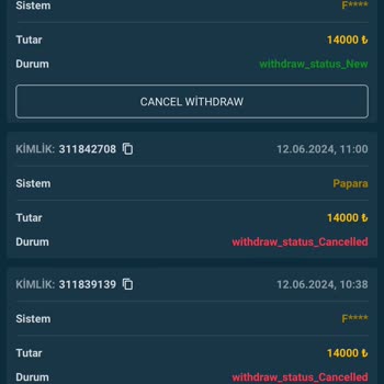 Vizebet Uzun Saatler Param Ödenmedi