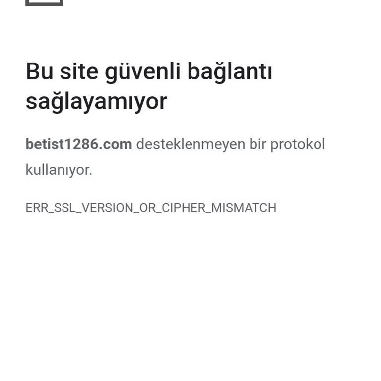 Betist Giriş Hatası Alıyorum