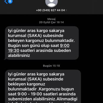 Sorumsuz Aras Kargo Saka Şubesi Kargomu Getirsin Artık
