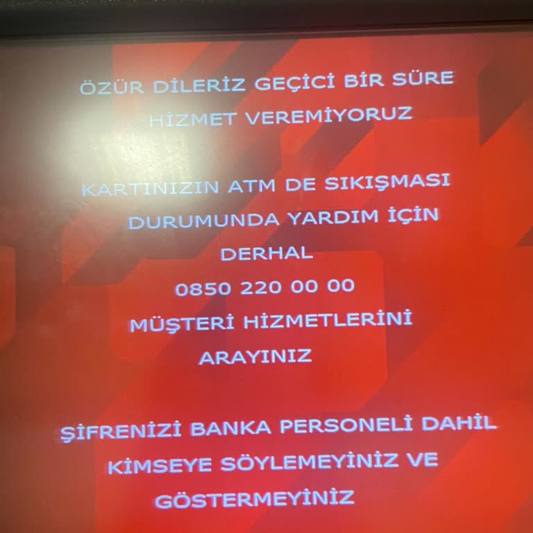Ziraat Bankası ATM Deki Paramı Vermiyorlar