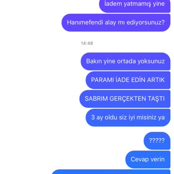 Butik Ponçik Üç Aydır Bekleyen Sipariş Ve İade Sorunu