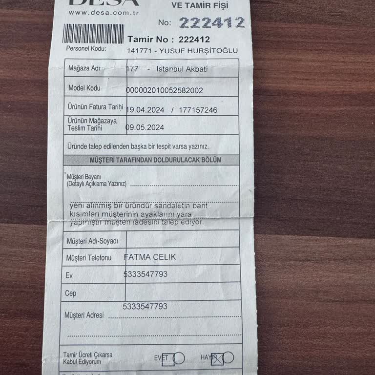 Desa Ayakkabı Akbatı AVM / Bahçeşehir