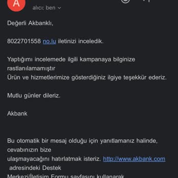 Akbank Yaptığı Kampanyanın Arkasında Durmuyor