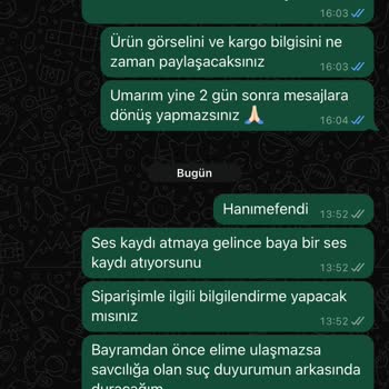 Blue Sky Organizasyon İnsanları Mağdur Ederek Ürünleri Göndermiyor