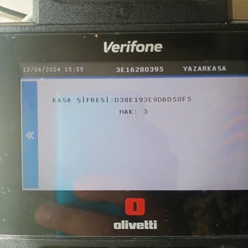 Verifone Kasa Şifresi İstiyor Yazar Kasa Pos Cihazım