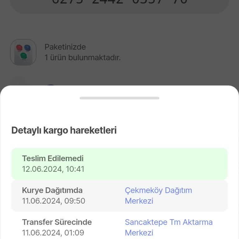 Hepsijet Kuryelerinin Zile Basmadan Ya Da Aramadan Bölgeden Ayrılması