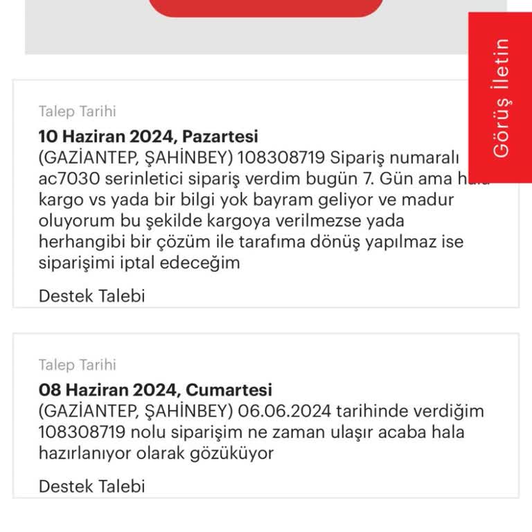 Arçelik Ac7030 Stok Sorunu
