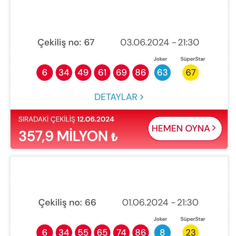 Gelir İdaresi Başkanlığı Şaibe'li Çekilmiş Sayısallar
