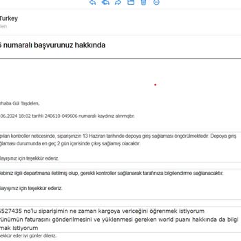 Media Markt Sitesinde Belirttiği Tarihte Ürünü Kargoya Teslim Etmemesi