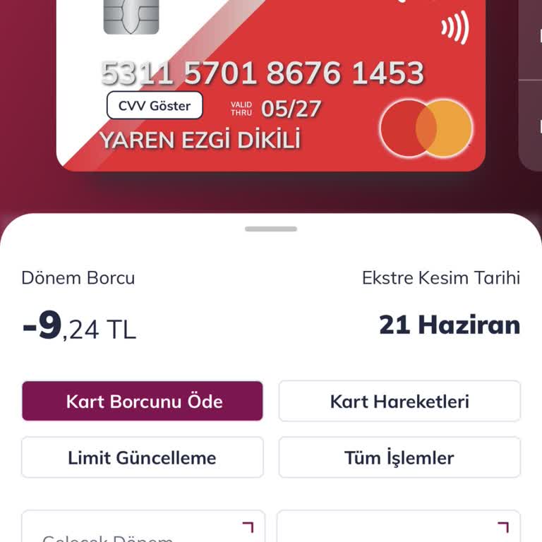 QNB Finansbank Limit Kısıtlaması Kredi Kartı