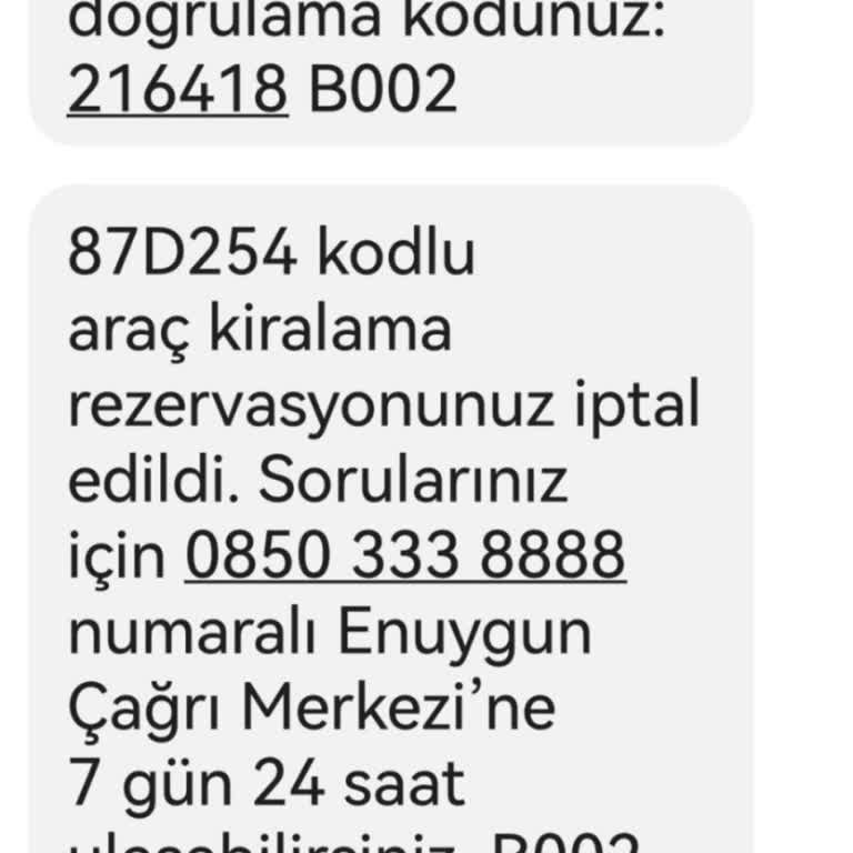 Enuygun Sit. İkinci Kez Beni Mağdur Etti.