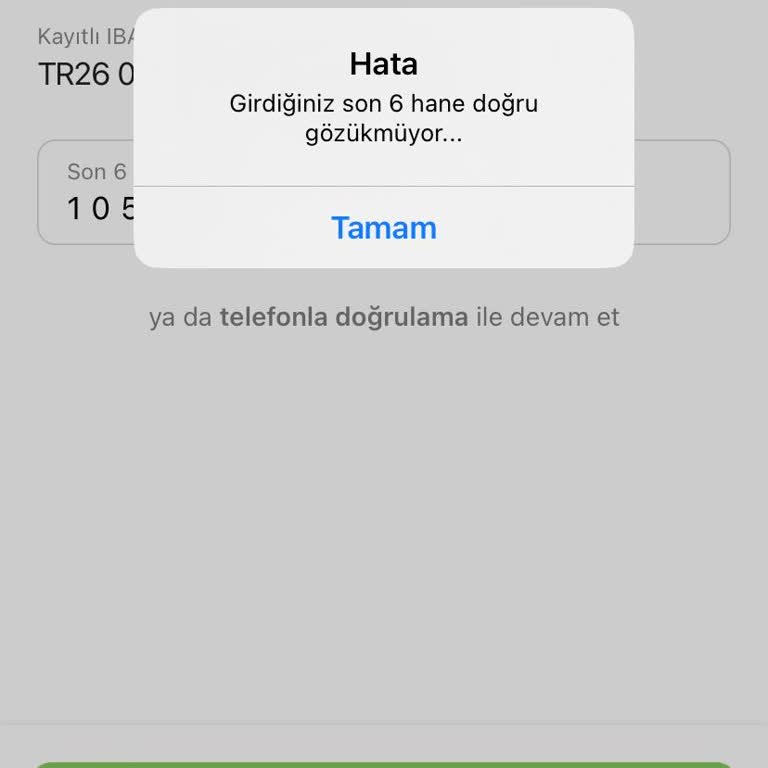 Gardrops IBAN'ı Kabul Etmiyor Yaptığım Satışın Ücretini Alamıyorum